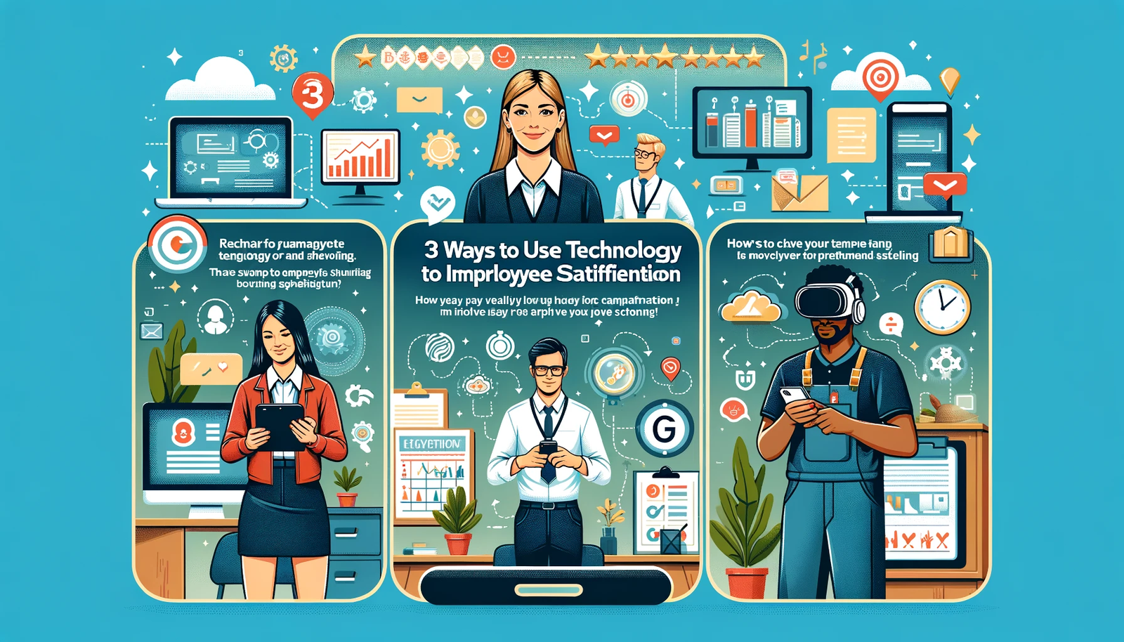 3 Ways To Use Technology To Improve Employee Satisfaction