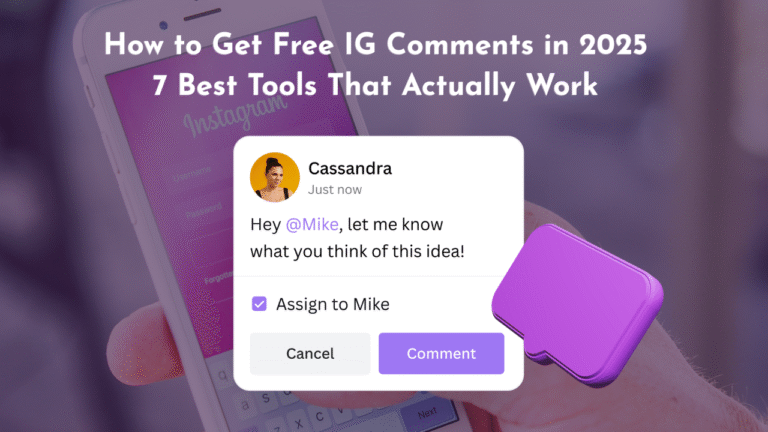 Free IG Comments